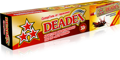 Гель от тараканов DEADEX