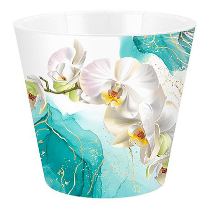 Горшок с дренажной вставкой | London Orchid Deco